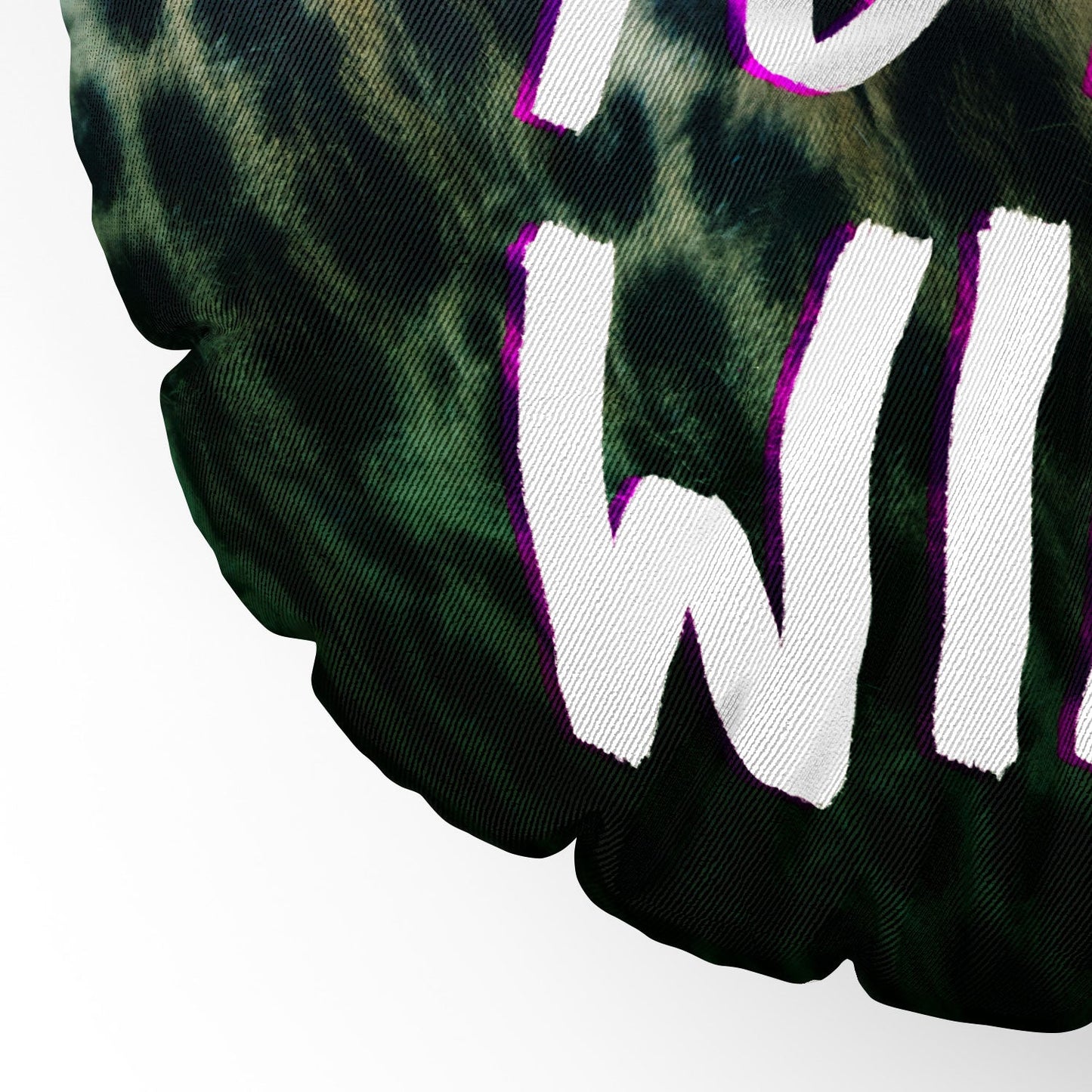 Leah Flores Born To Be Wild Floor Pillow Round