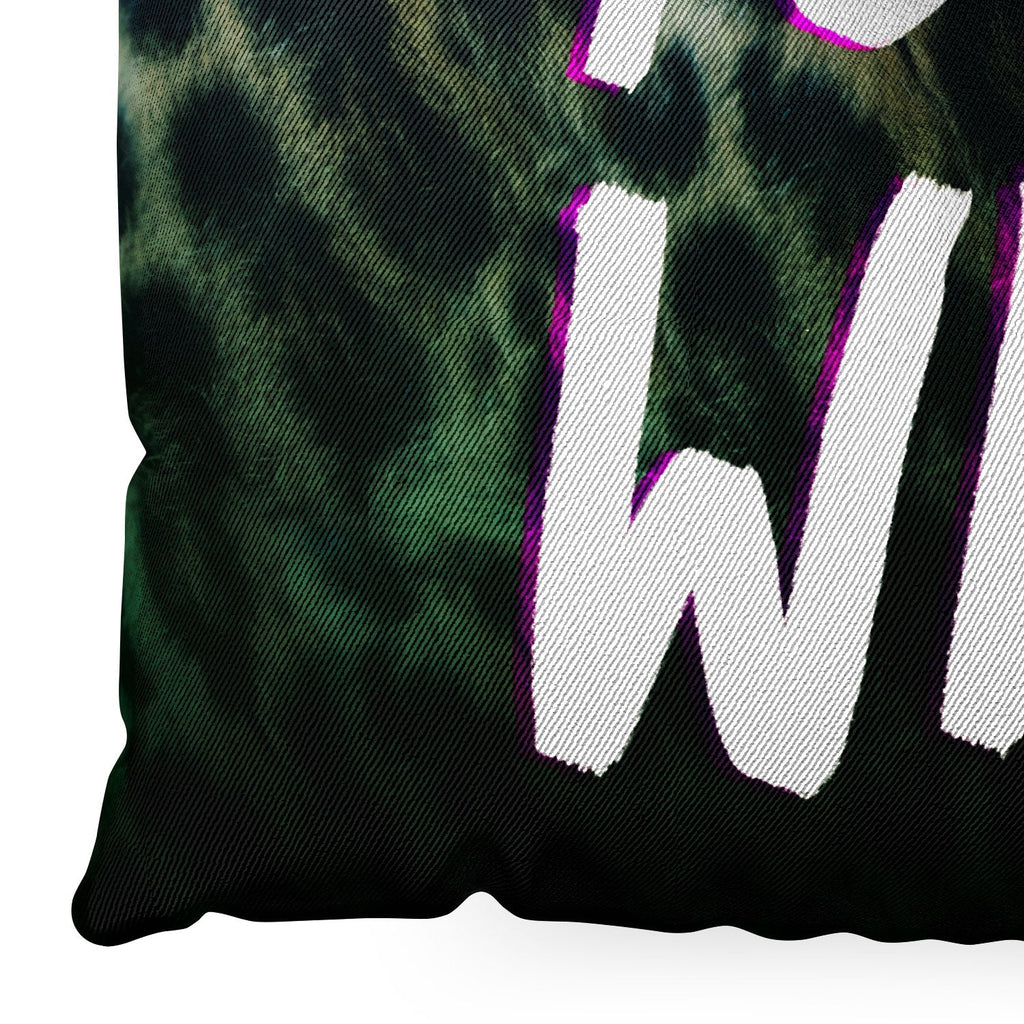 Leah Flores Born To Be Wild Floor Pillow Square