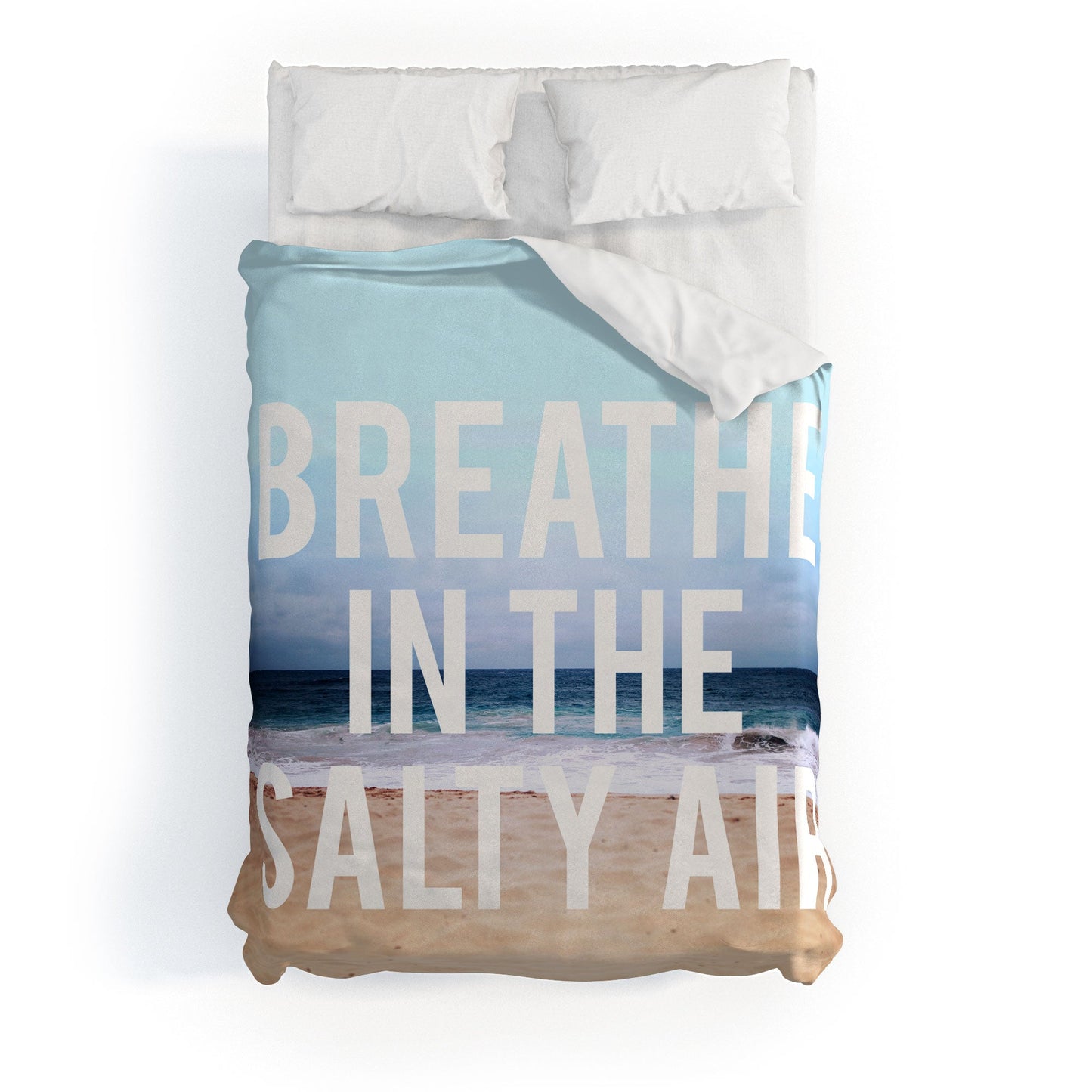Leah Flores Breathe Duvet Cover