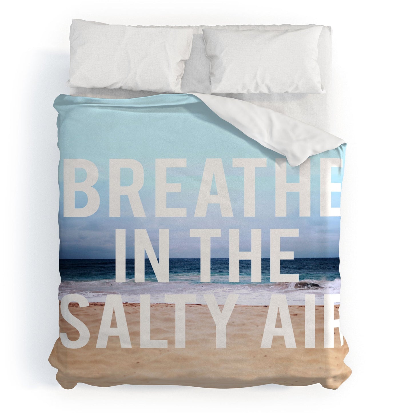Leah Flores Breathe Duvet Cover