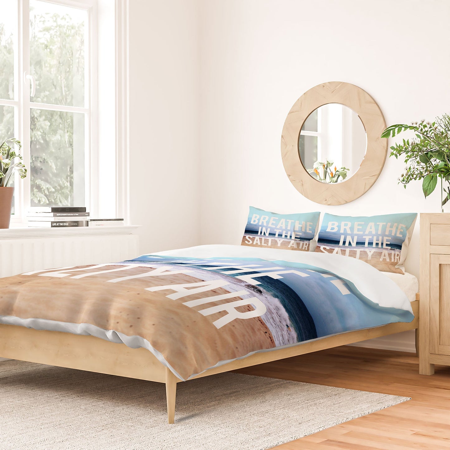Leah Flores Breathe Duvet Cover