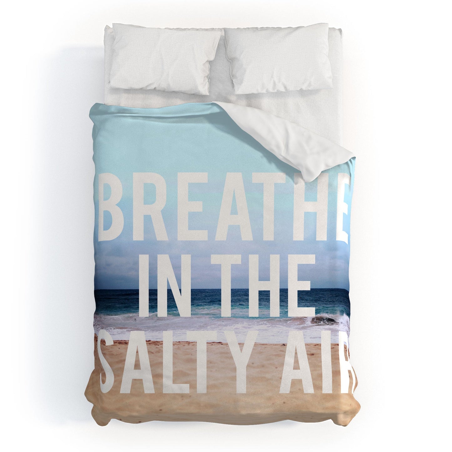 Leah Flores Breathe Duvet Cover