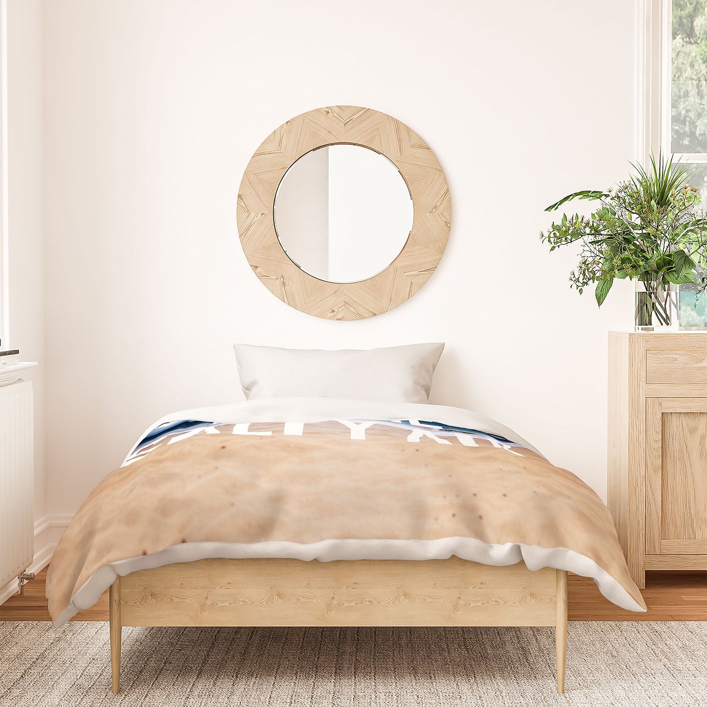 Leah Flores Breathe Duvet Cover