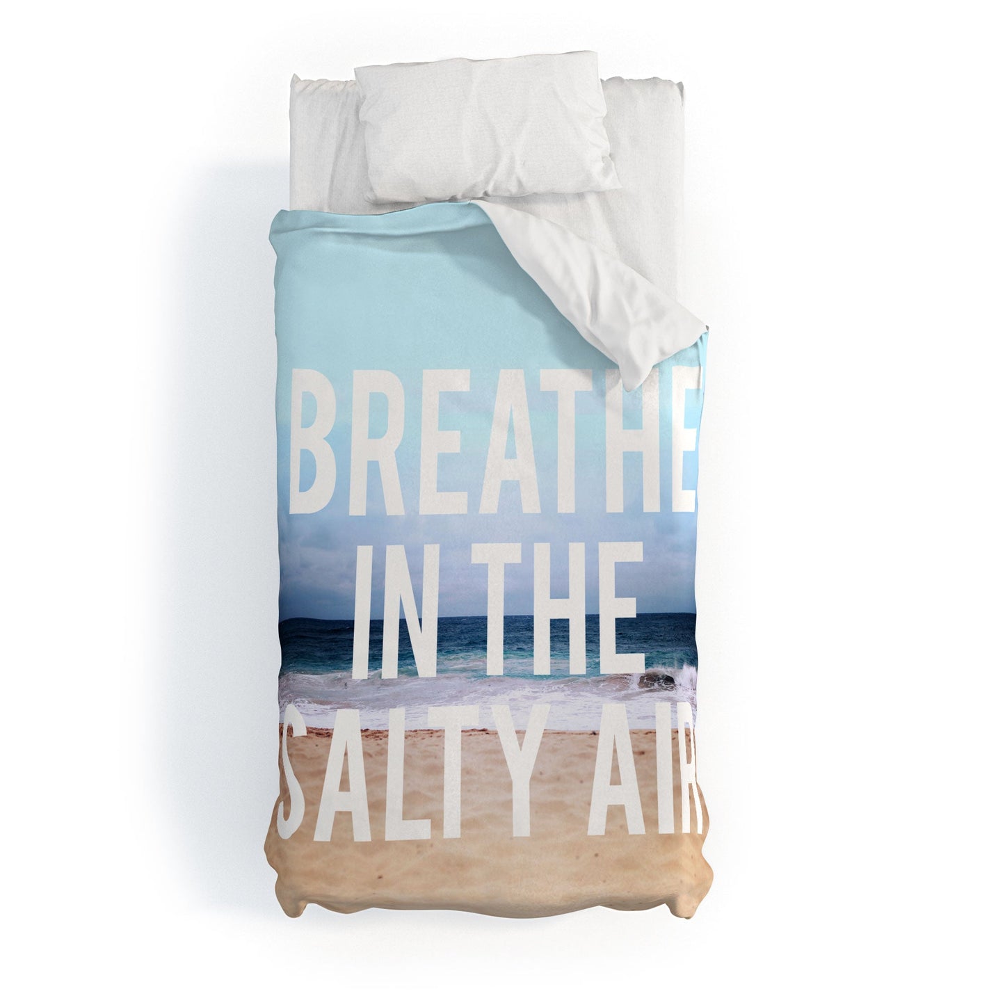 Leah Flores Breathe Duvet Cover