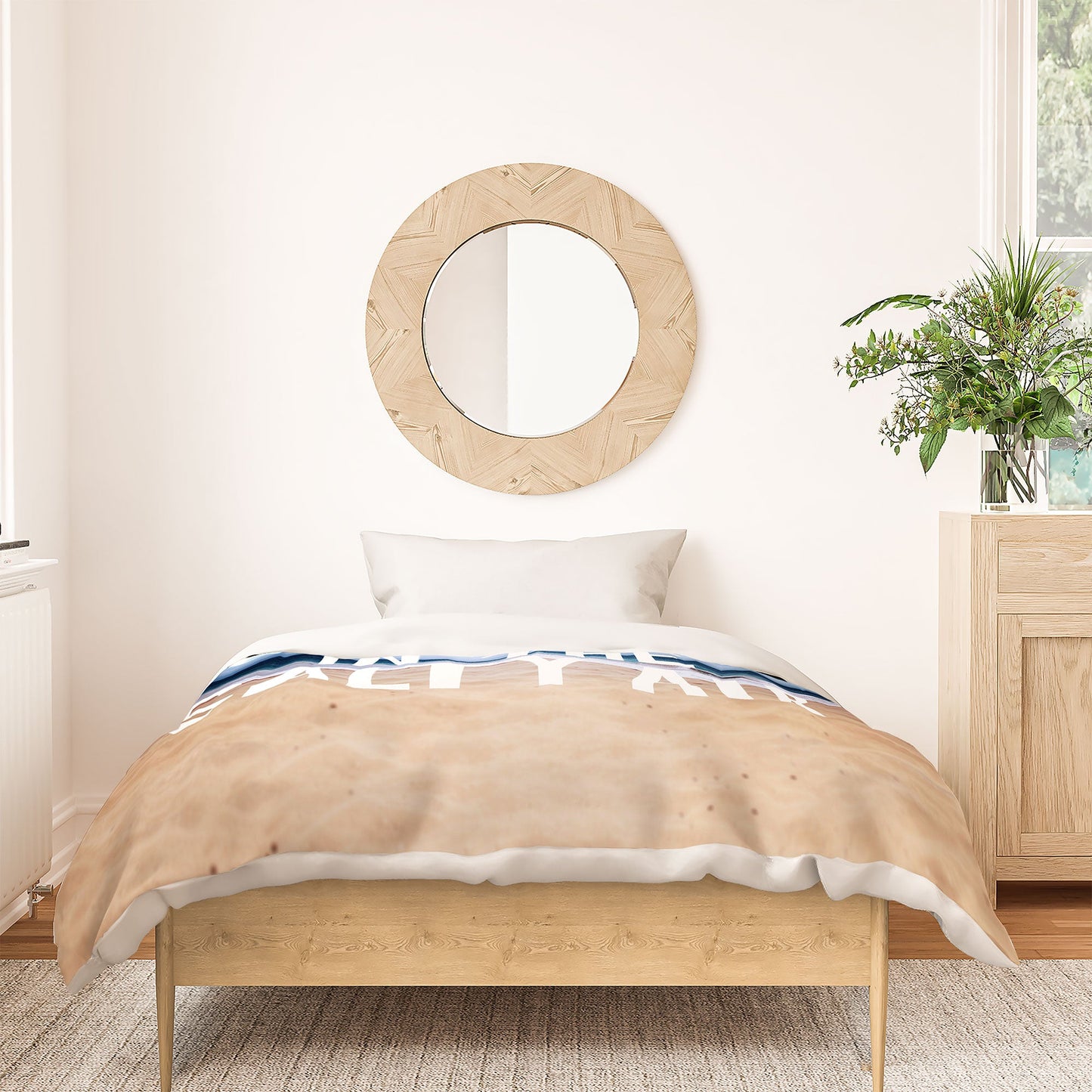 Leah Flores Breathe Duvet Cover