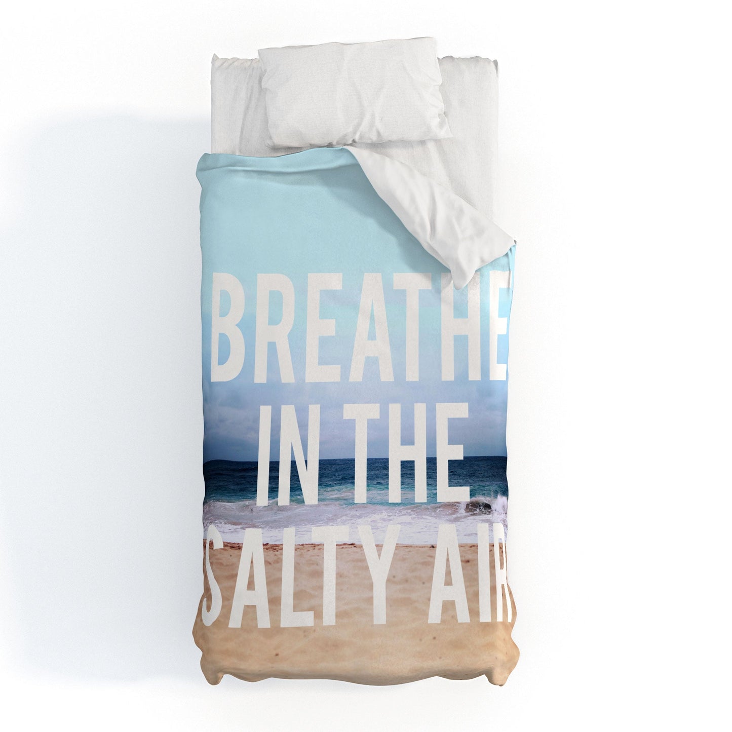 Leah Flores Breathe Duvet Cover