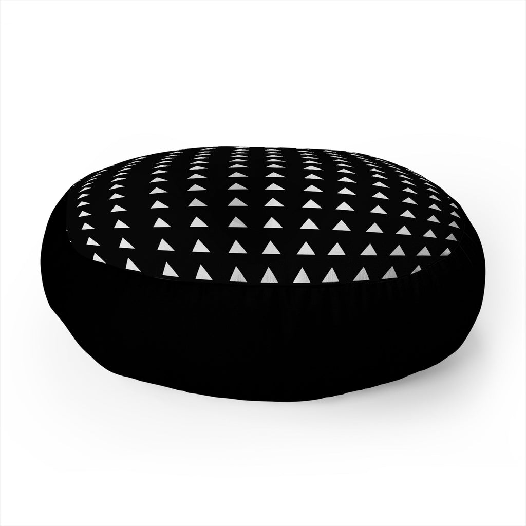 Leah Flores Classic Confetti Floor Pillow Round