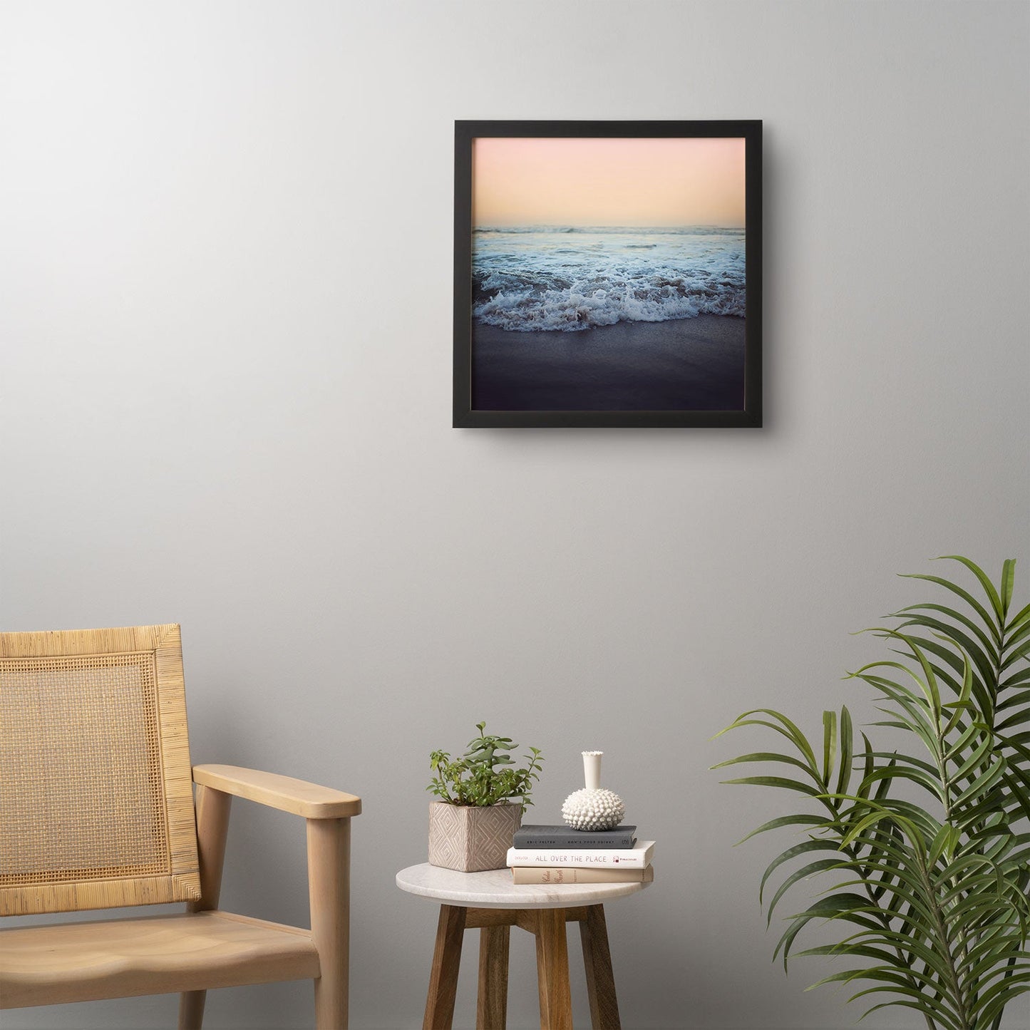 Leah Flores Crash Into Me Framed Wall Art