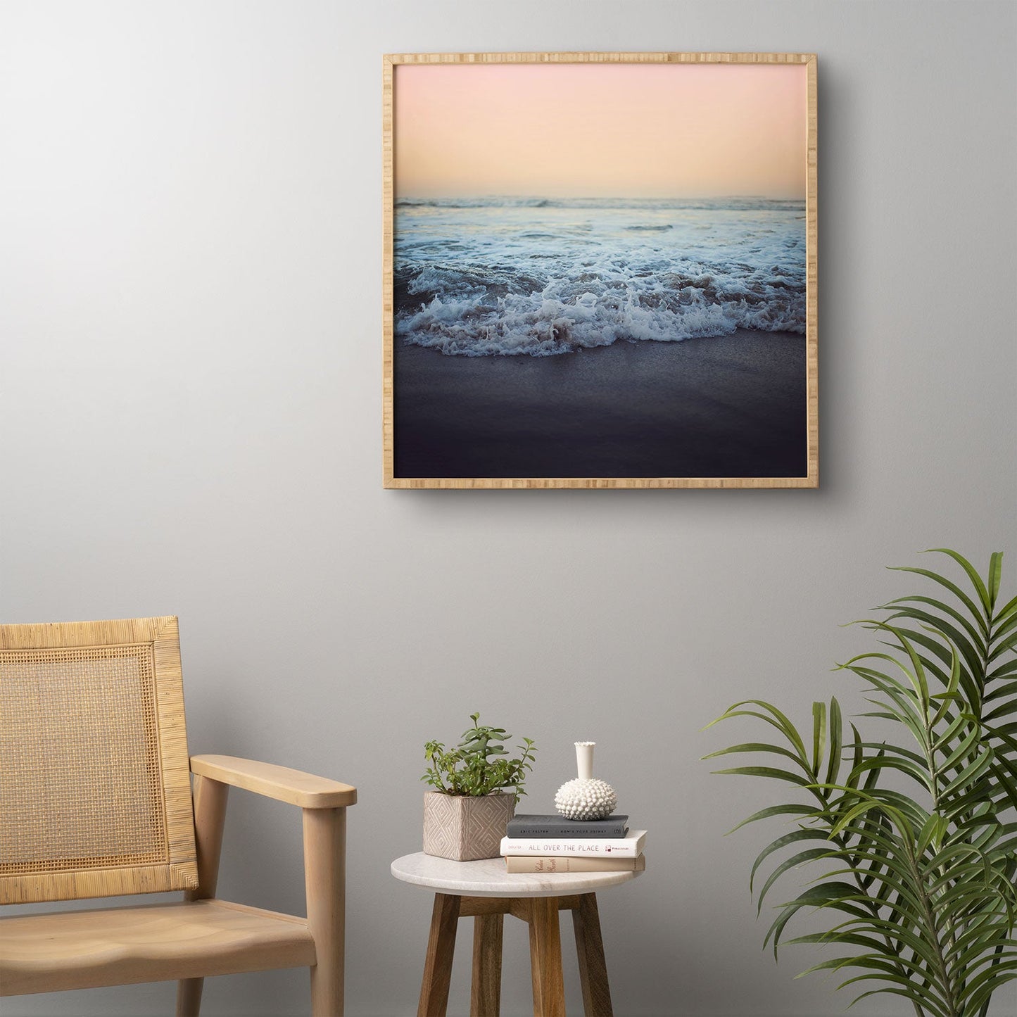 Leah Flores Crash Into Me Framed Wall Art