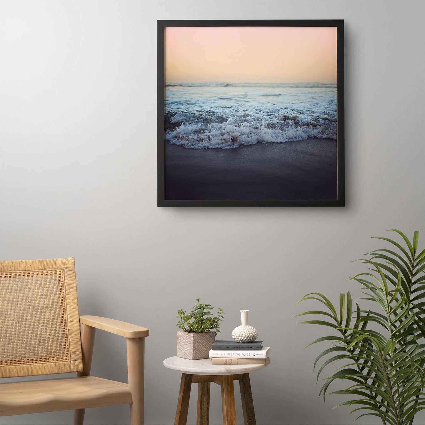Leah Flores Crash Into Me Framed Wall Art
