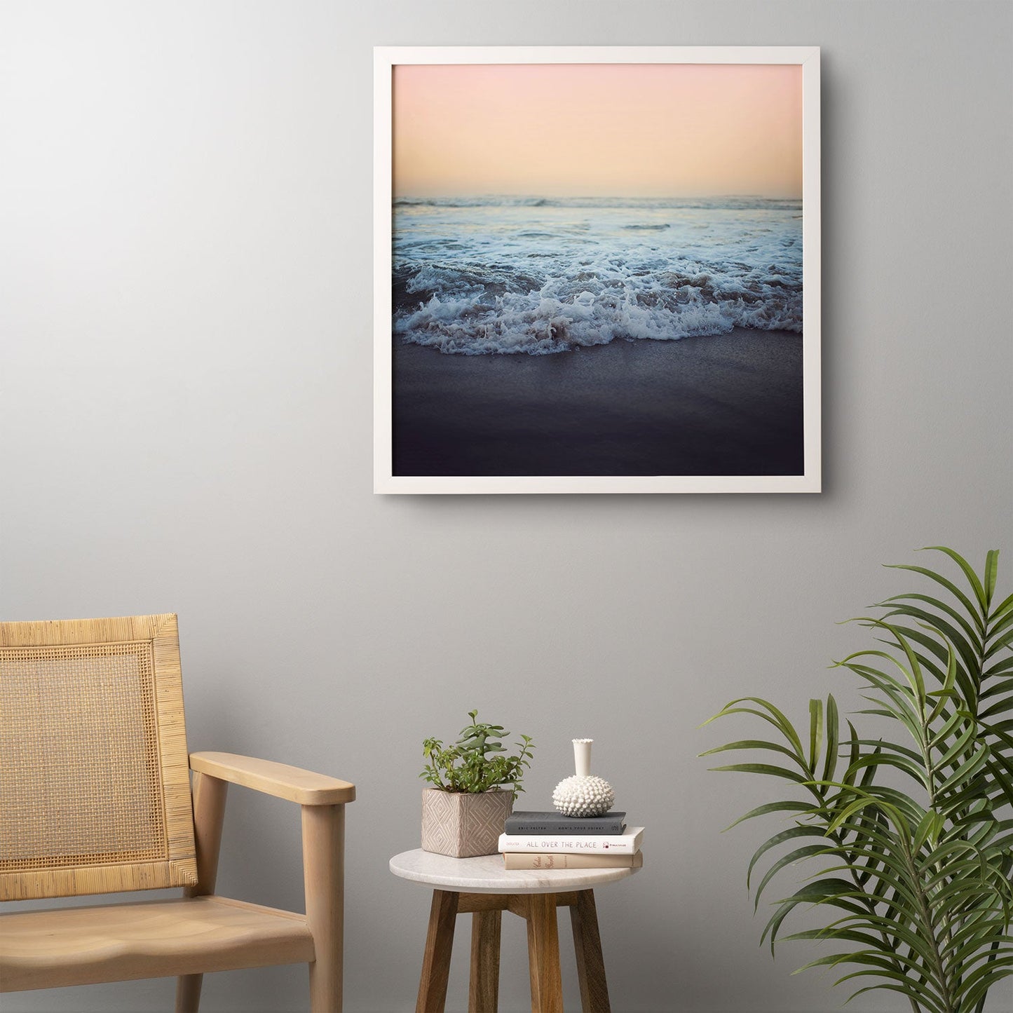 Leah Flores Crash Into Me Framed Wall Art