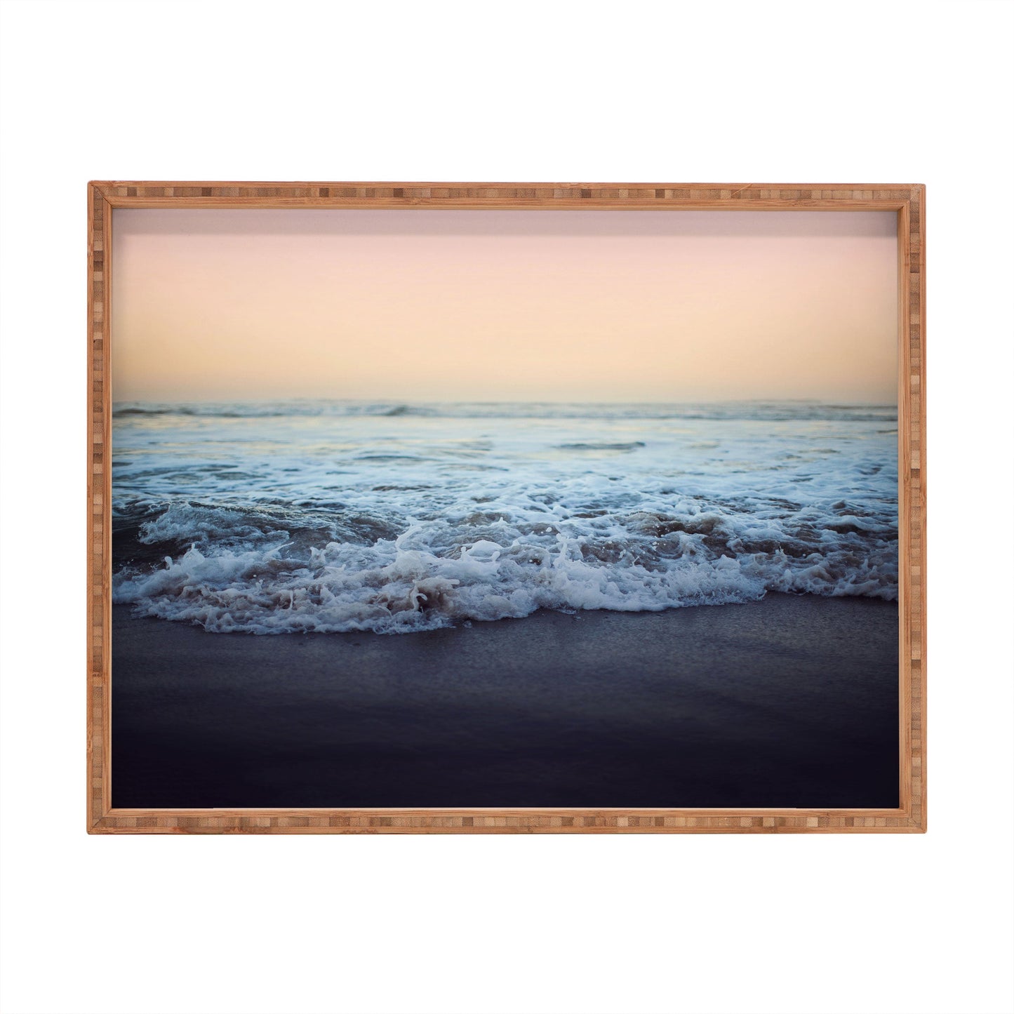 Leah Flores Crash Into Me Rectangular Tray