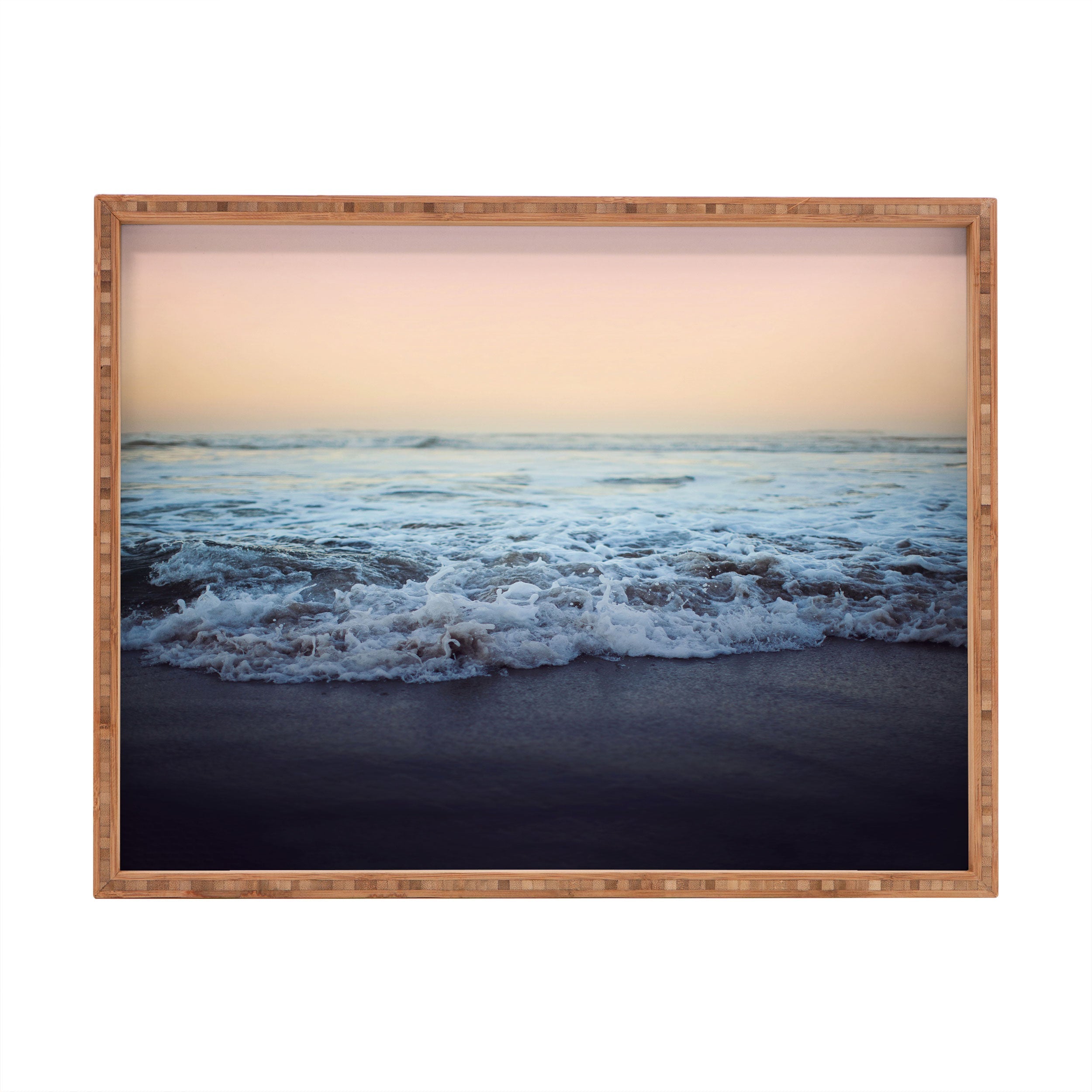 Leah Flores Crash Into Me Rectangular Tray
