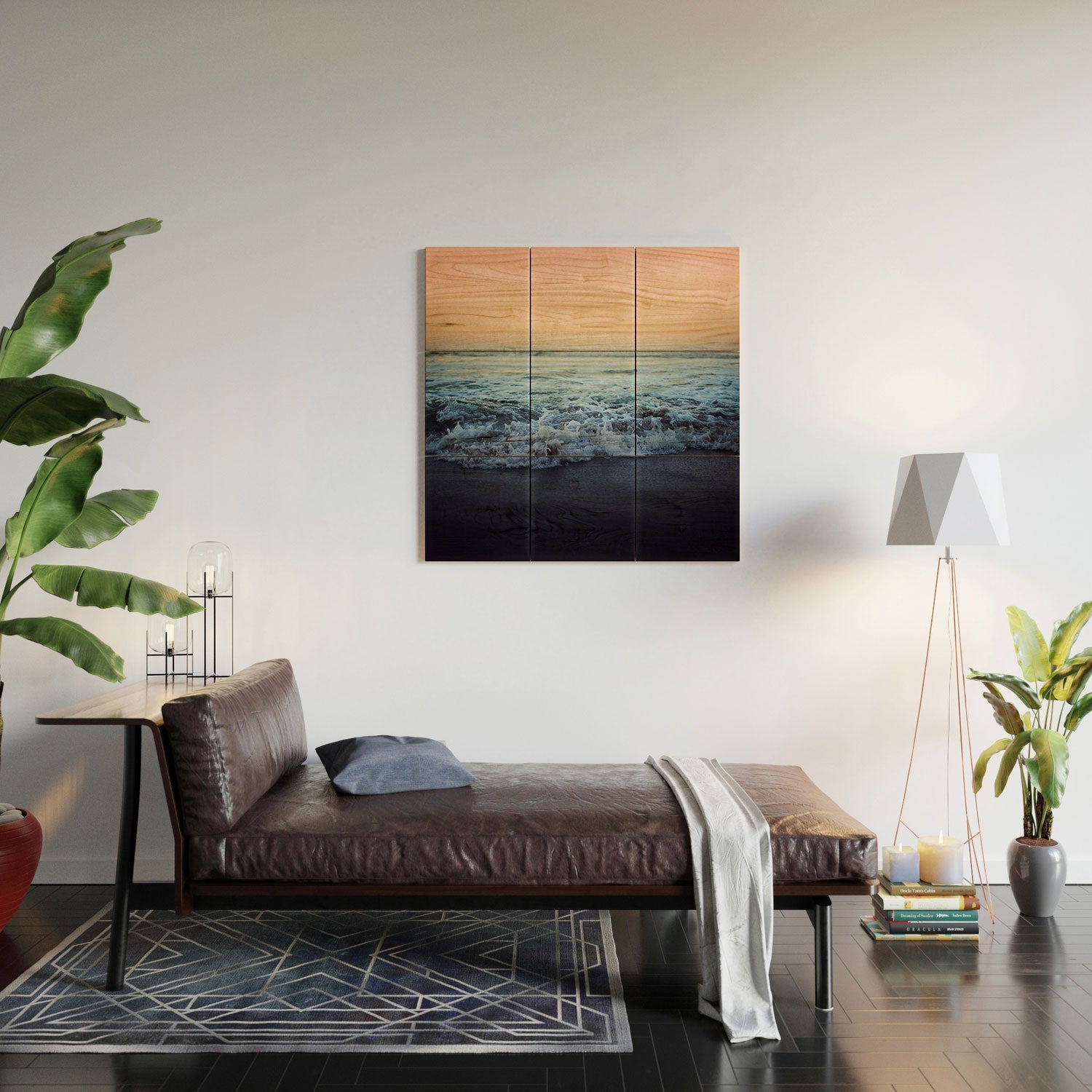 Leah Flores Crash Into Me Wood Wall Mural