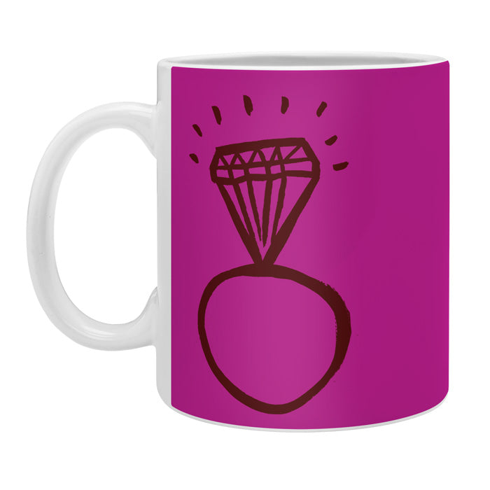 Leah Flores Diamond Bling Coffee Mug