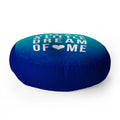 Leah Flores Dream Blue Floor Pillow Round