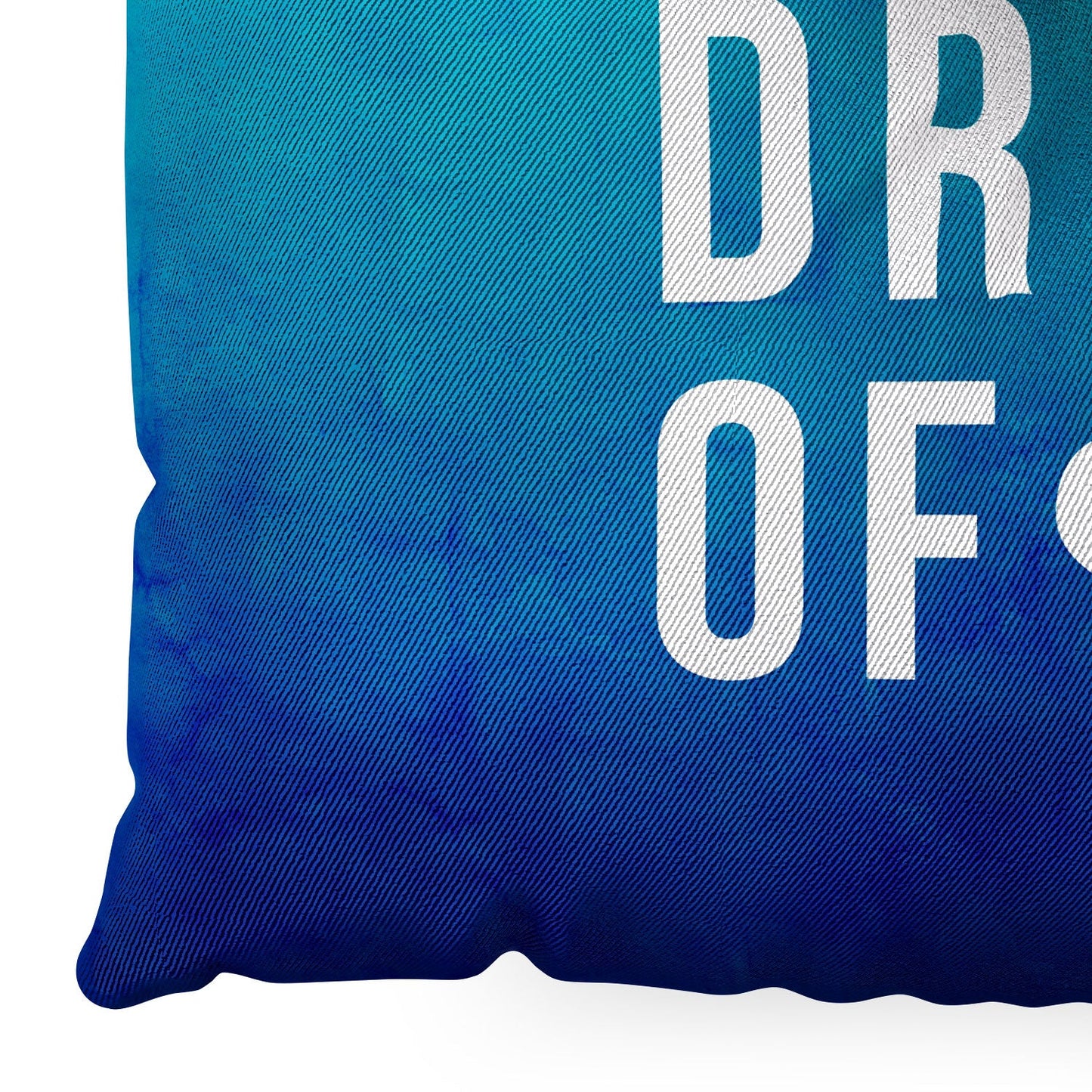 Leah Flores Dream Blue Floor Pillow Square