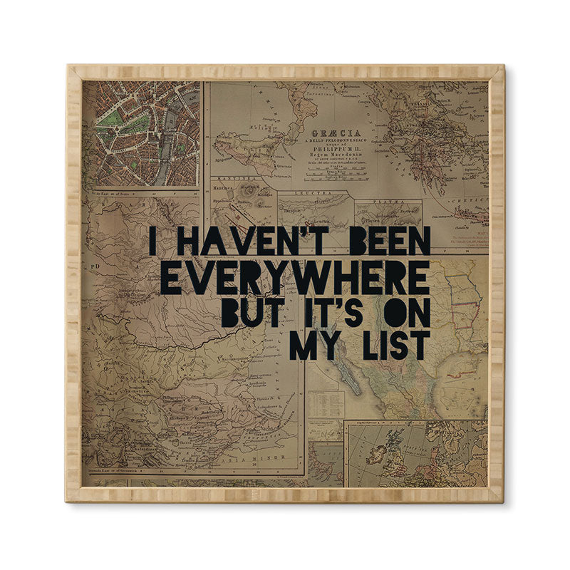 Leah Flores Everywhere Framed Wall Art
