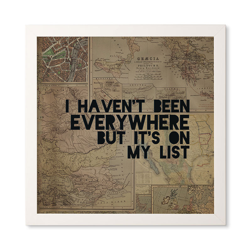 Leah Flores Everywhere Framed Wall Art