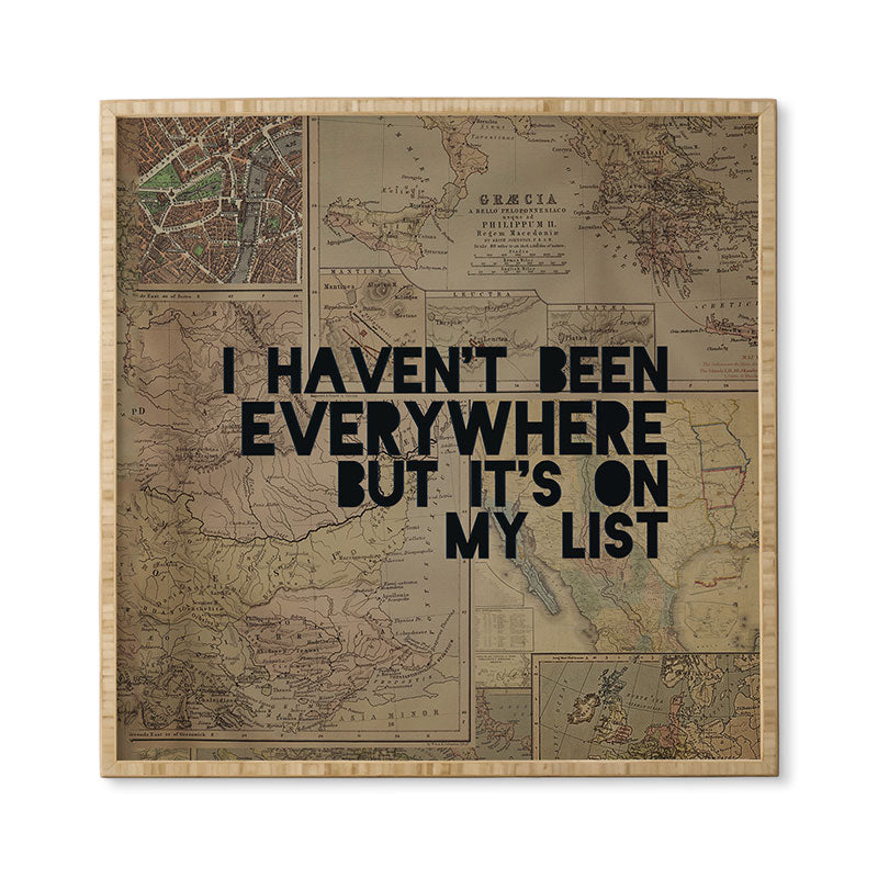 Leah Flores Everywhere Framed Wall Art