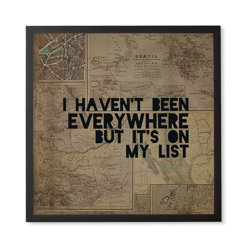Leah Flores Everywhere Framed Wall Art