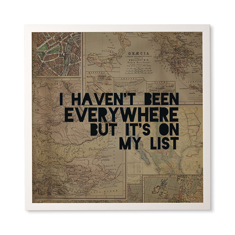 Leah Flores Everywhere Framed Wall Art
