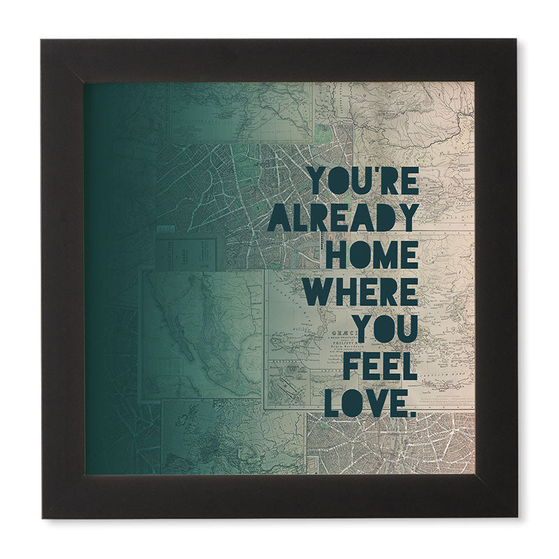 Leah Flores Home 1 Framed Wall Art