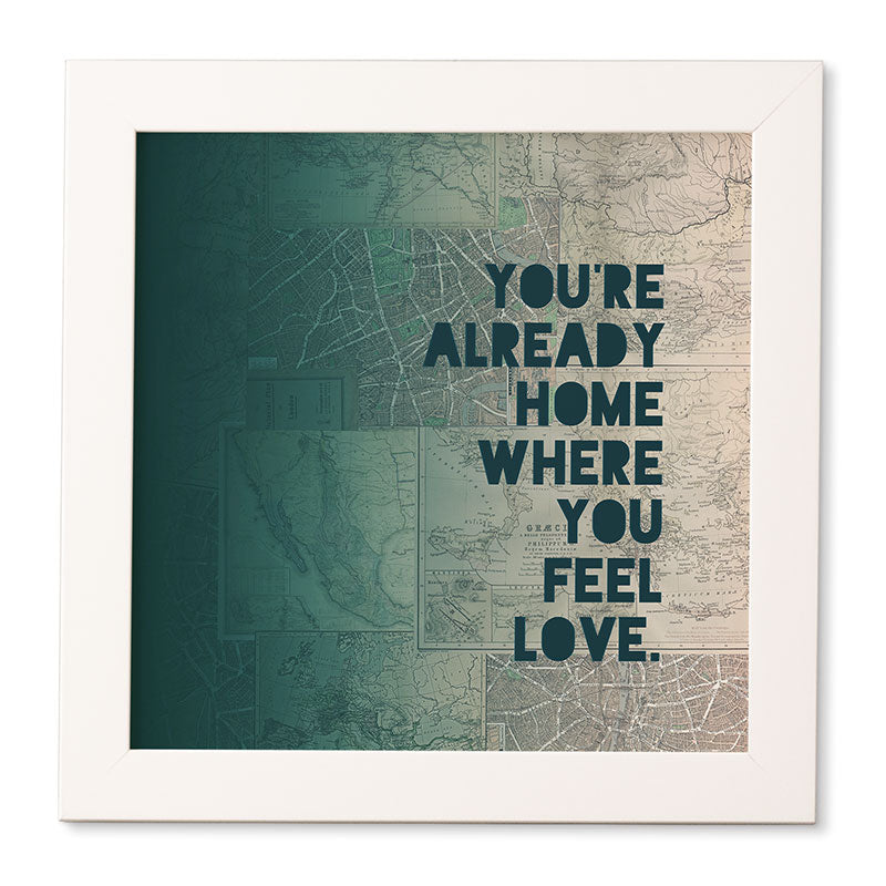 Leah Flores Home 1 Framed Wall Art