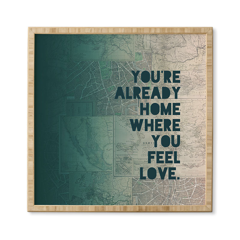 Leah Flores Home 1 Framed Wall Art