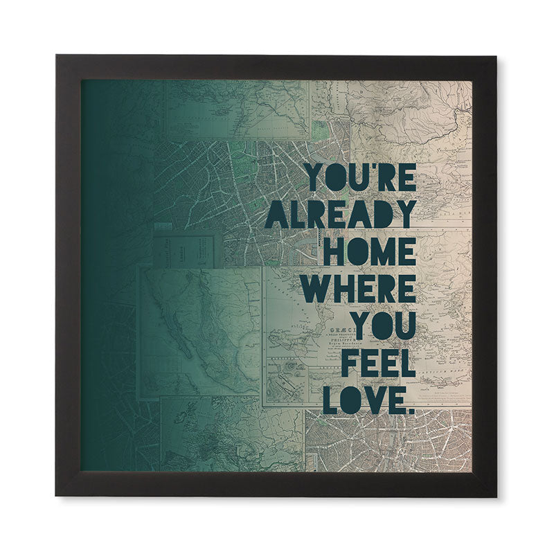 Leah Flores Home 1 Framed Wall Art