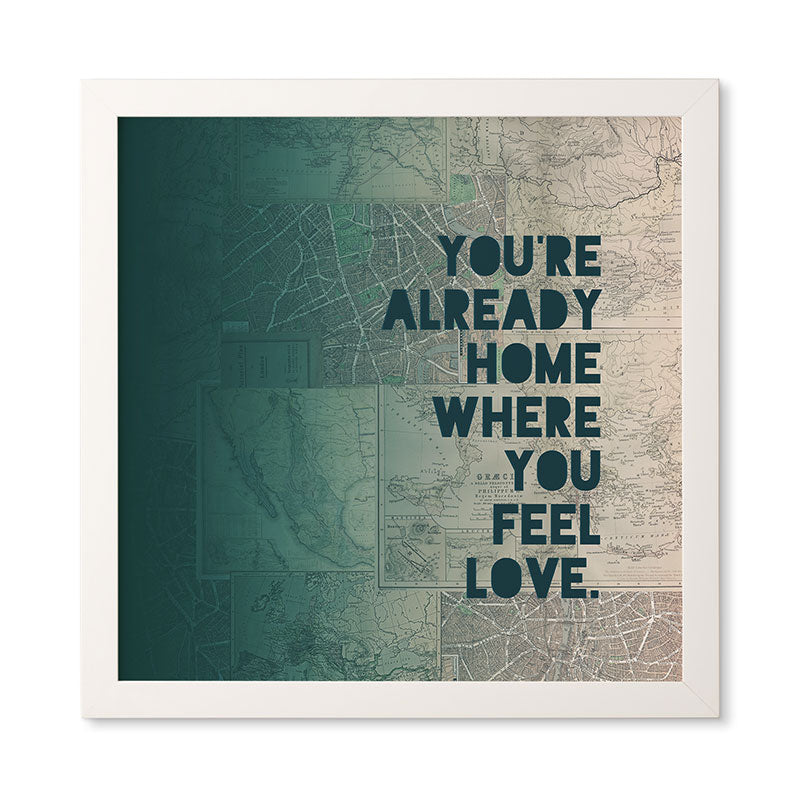 Leah Flores Home 1 Framed Wall Art