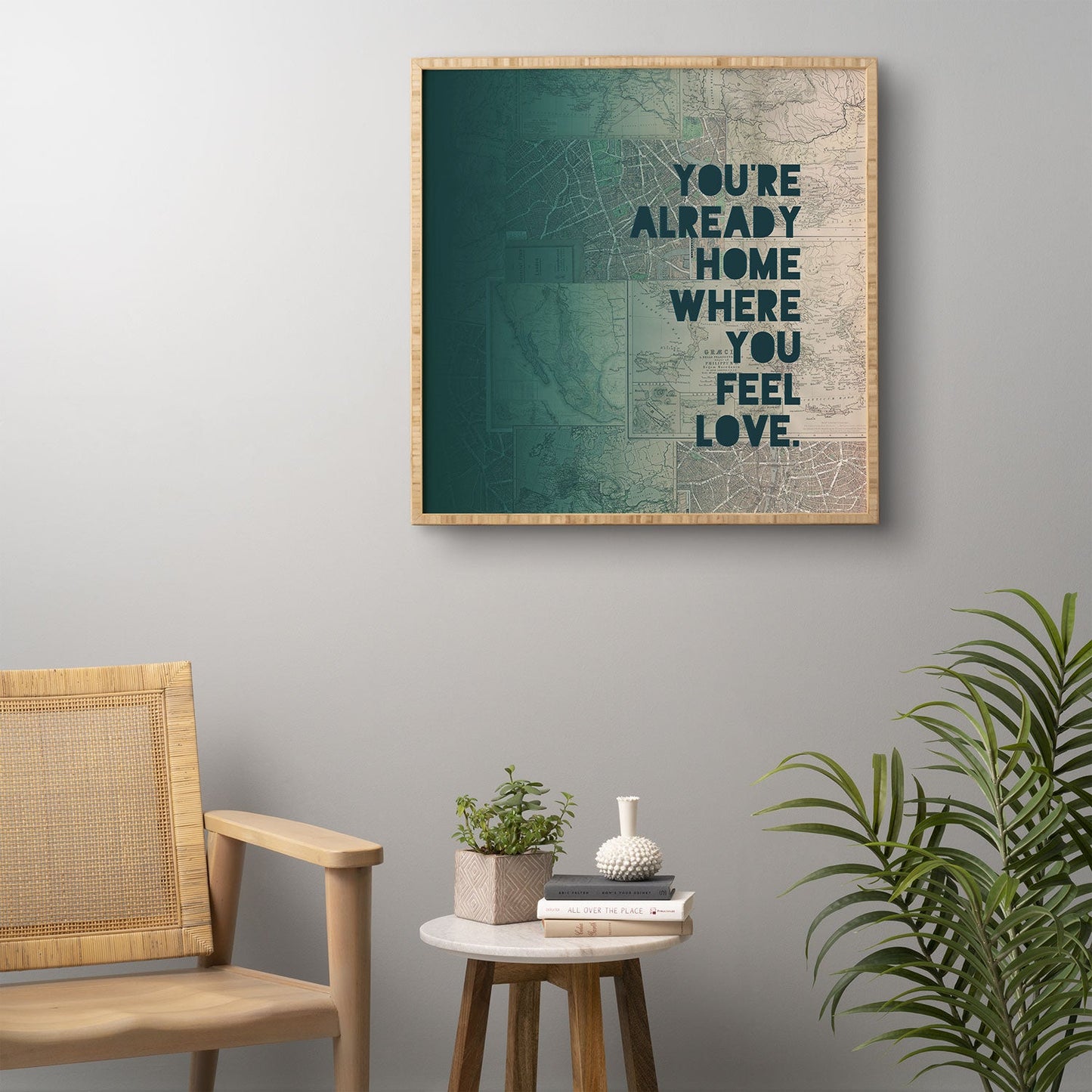 Leah Flores Home 1 Framed Wall Art