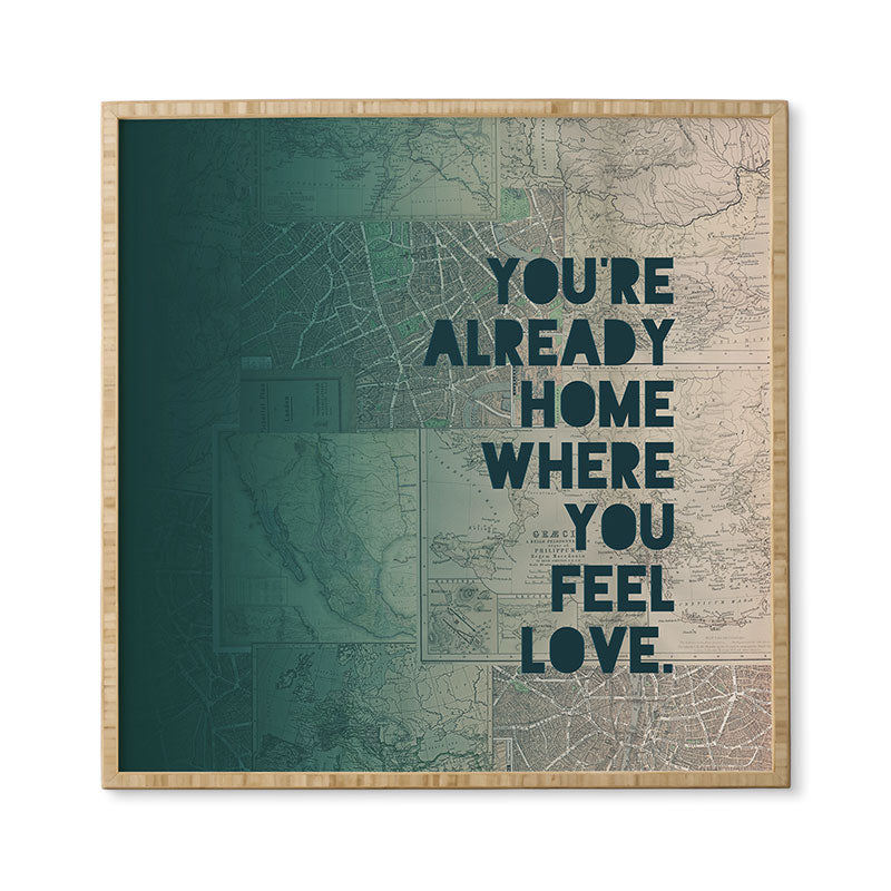 Leah Flores Home 1 Framed Wall Art