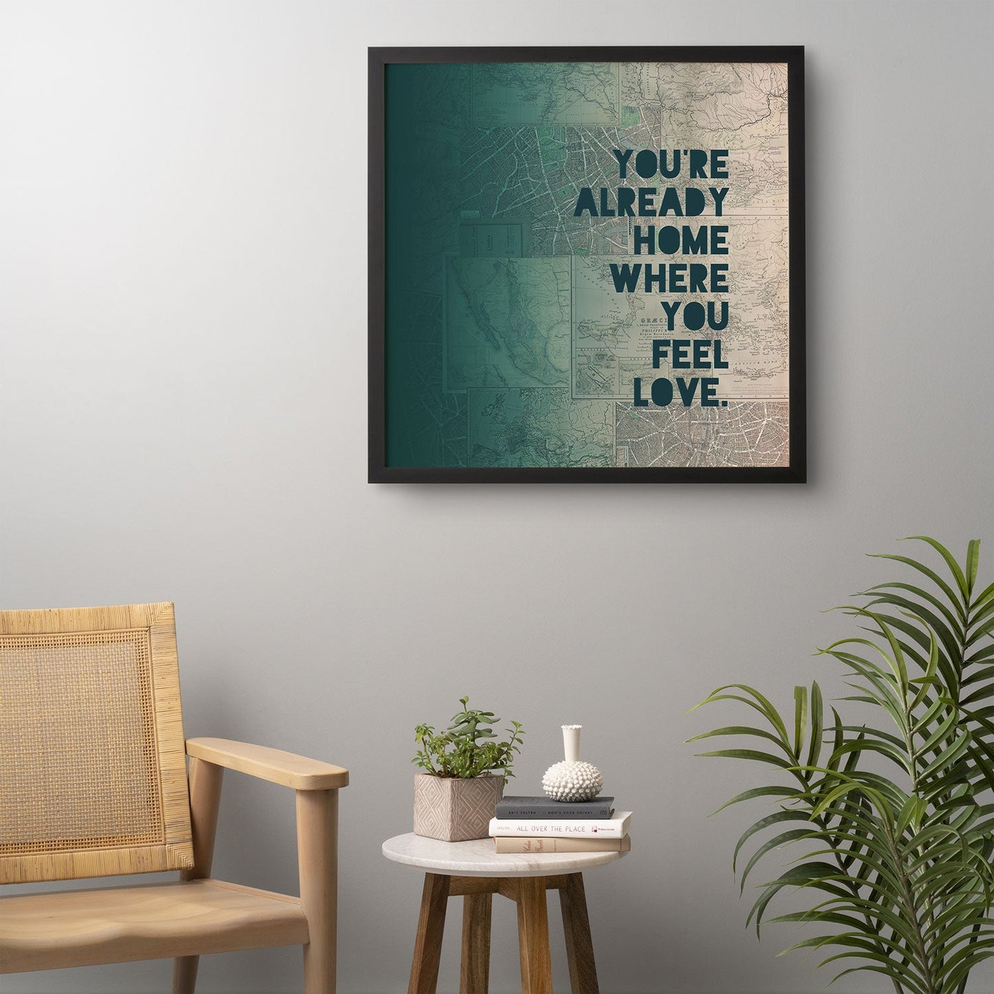 Leah Flores Home 1 Framed Wall Art