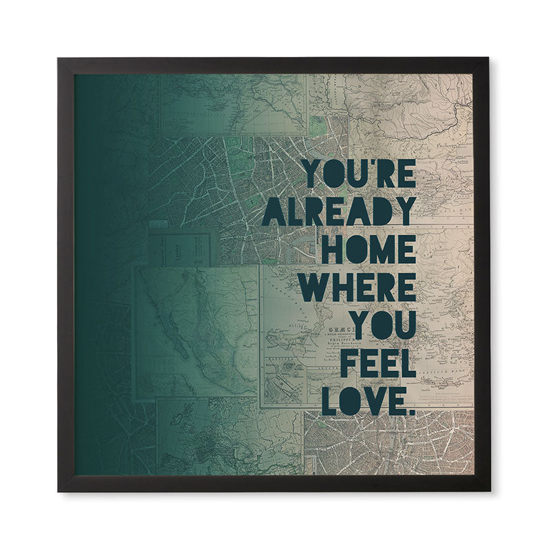 Leah Flores Home 1 Framed Wall Art
