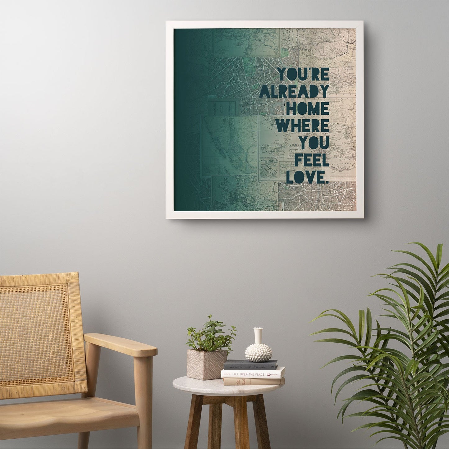 Leah Flores Home 1 Framed Wall Art