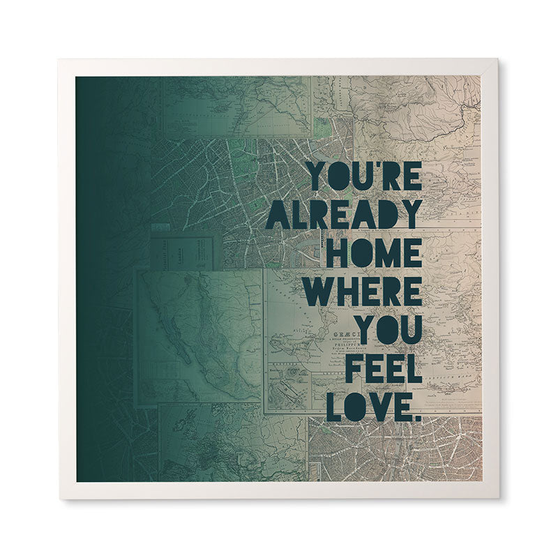 Leah Flores Home 1 Framed Wall Art
