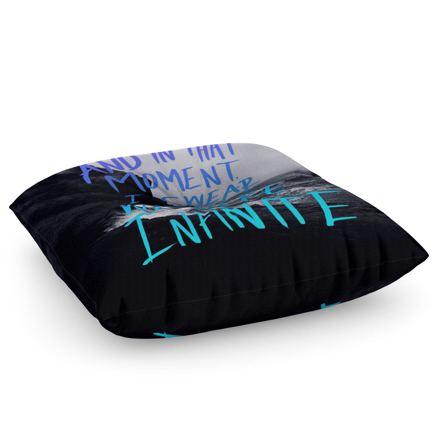 Leah Flores Infinite Floor Pillow Square