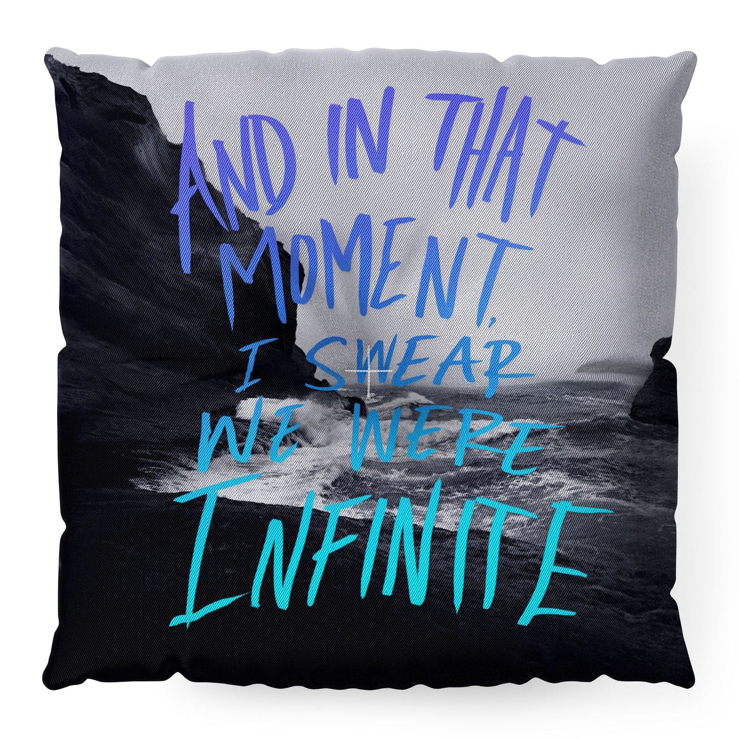 Leah Flores Infinite Floor Pillow Square