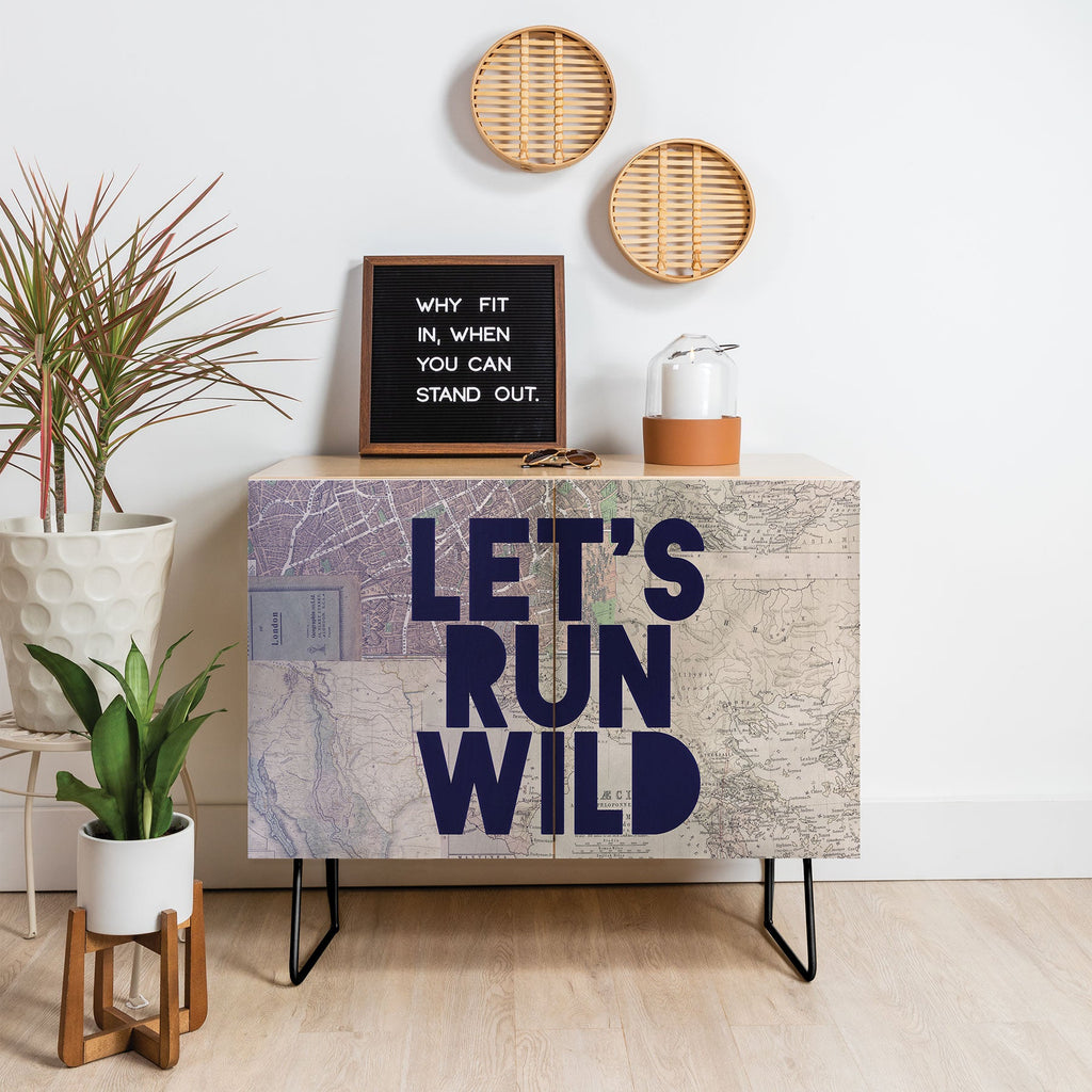Leah Flores Lets Run Wild X Maps Credenza