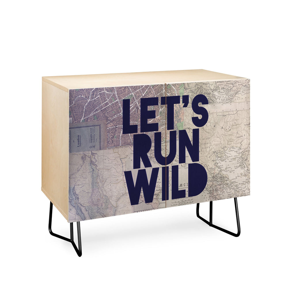Leah Flores Lets Run Wild X Maps Credenza