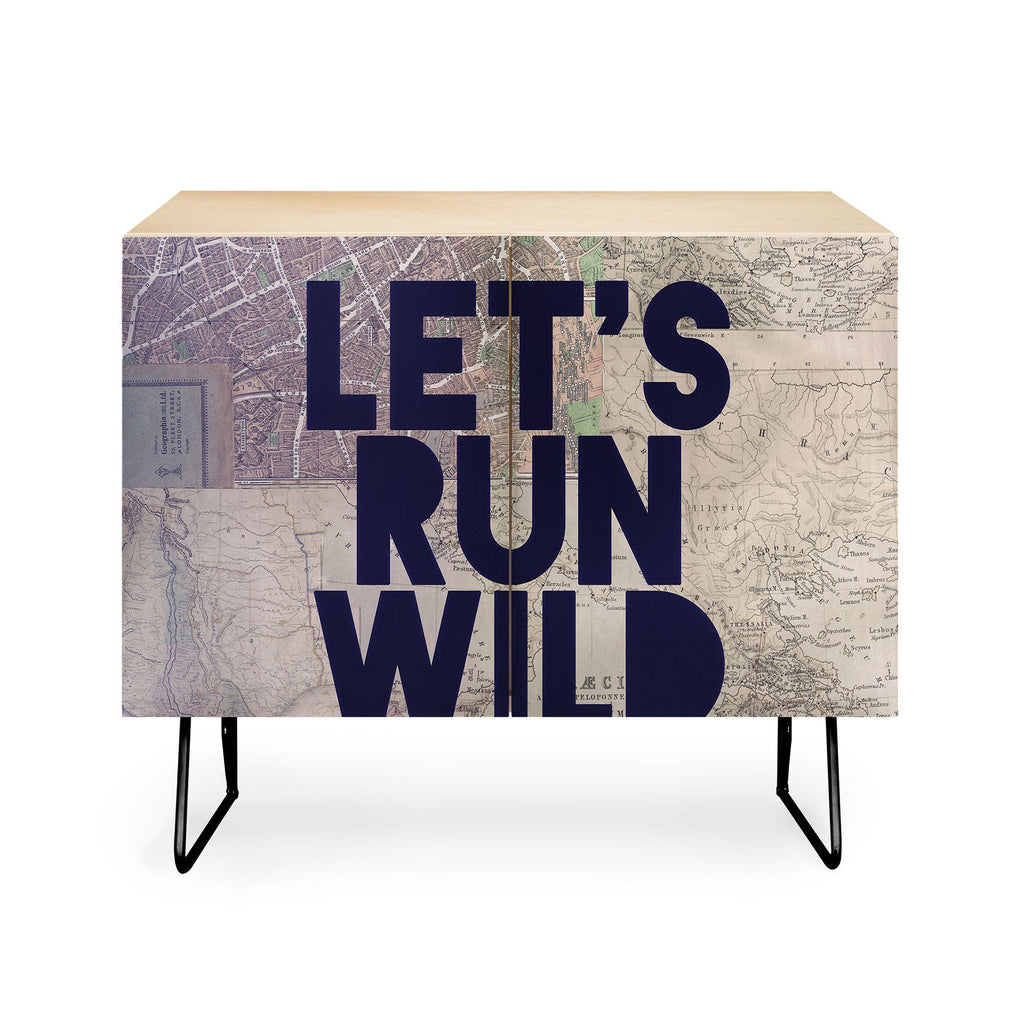 Leah Flores Lets Run Wild X Maps Credenza