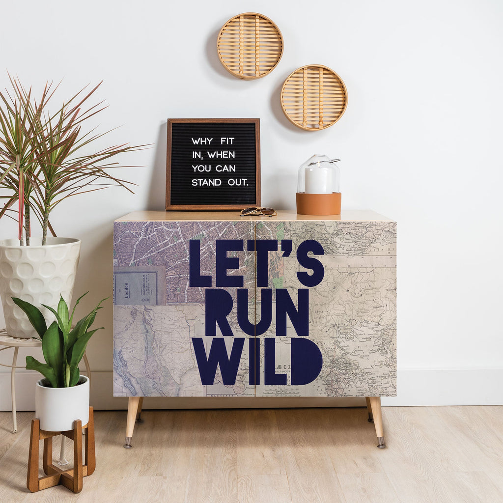 Leah Flores Lets Run Wild X Maps Credenza