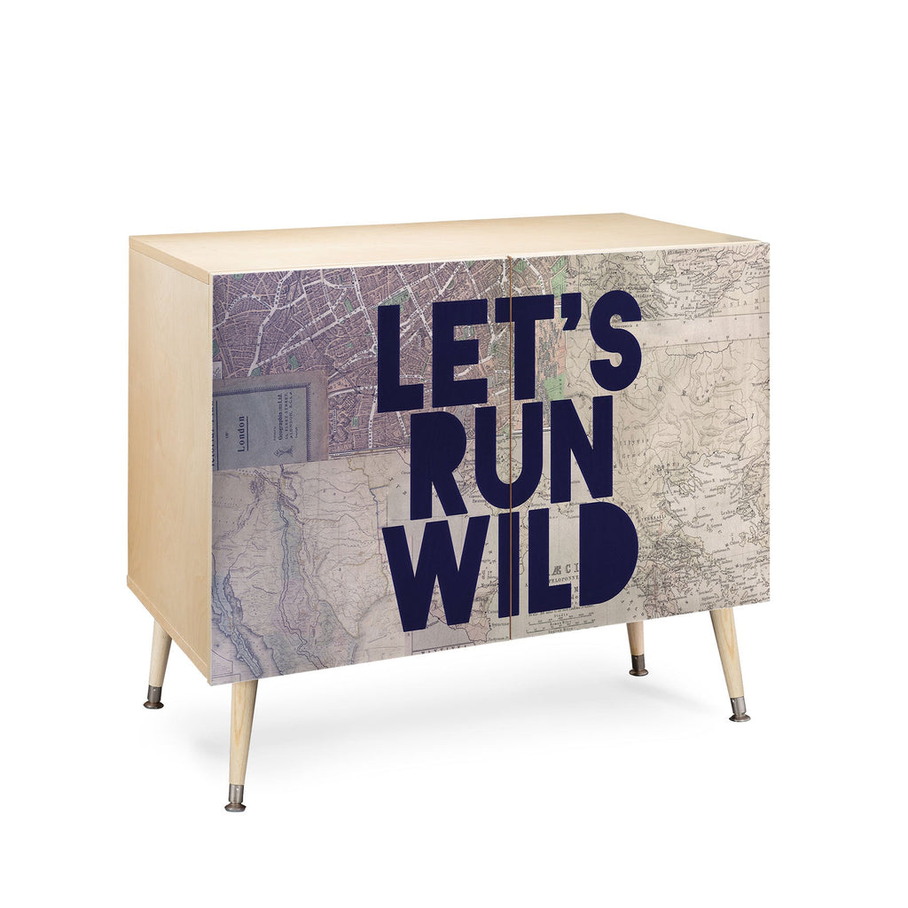 Leah Flores Lets Run Wild X Maps Credenza
