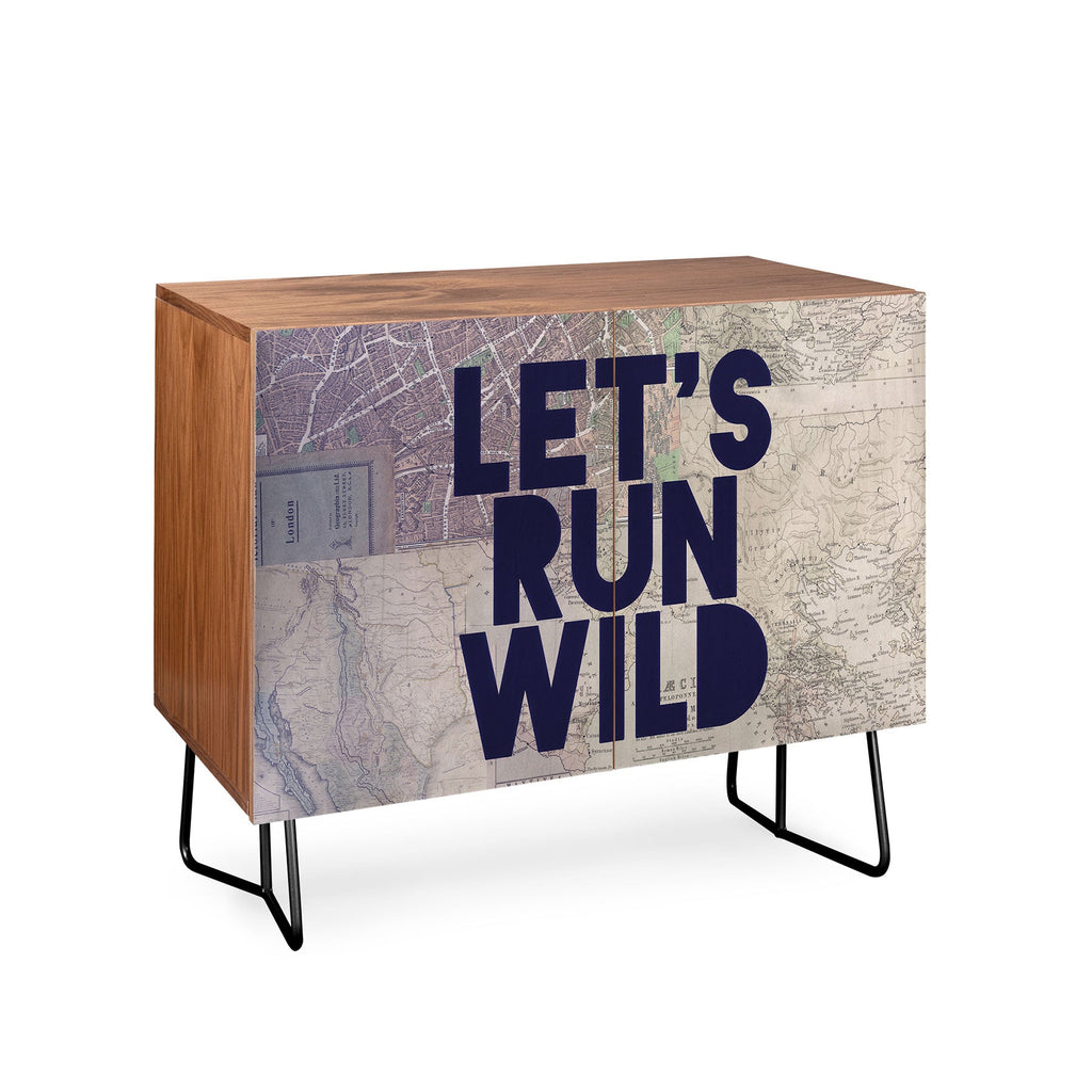 Leah Flores Lets Run Wild X Maps Credenza