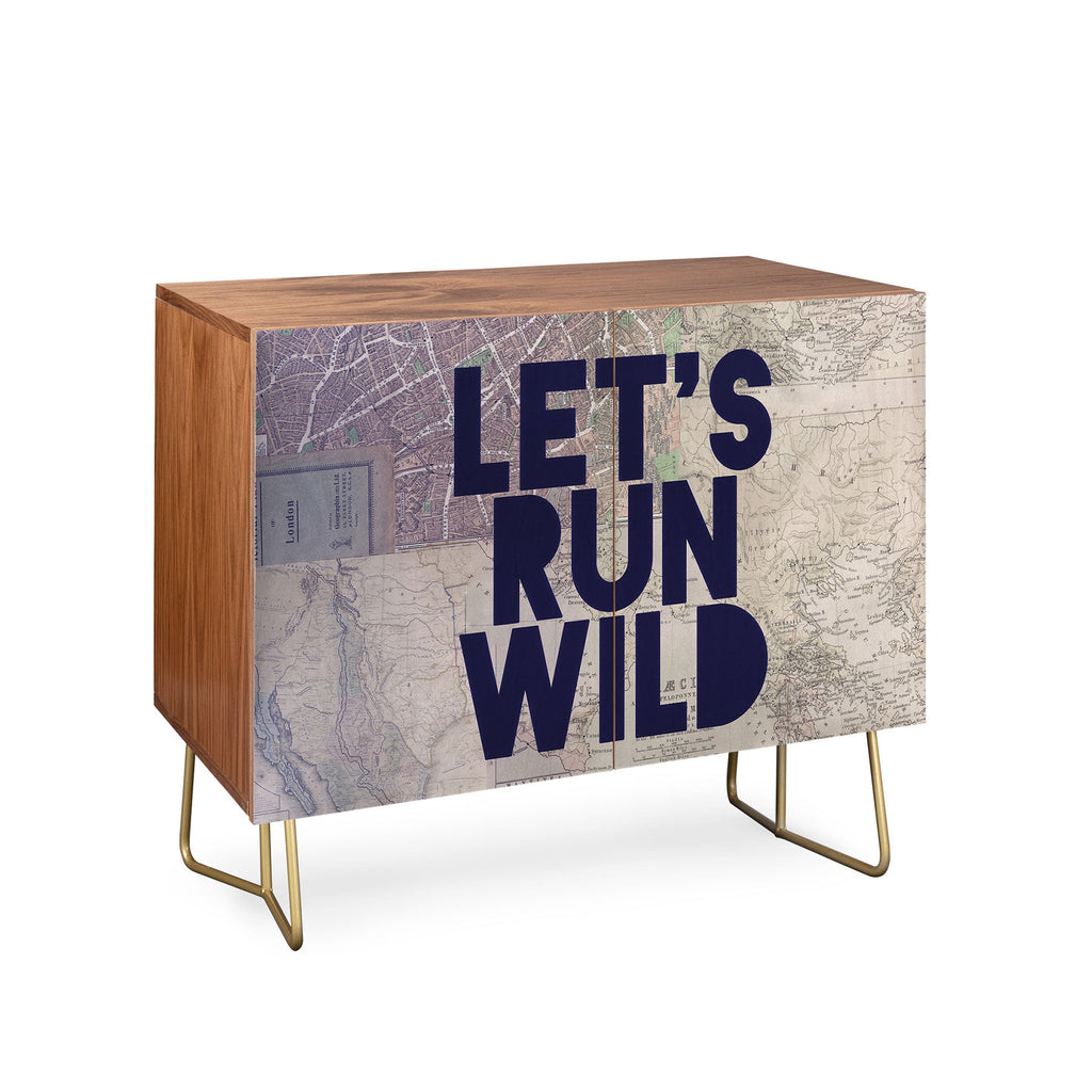 Leah Flores Lets Run Wild X Maps Credenza