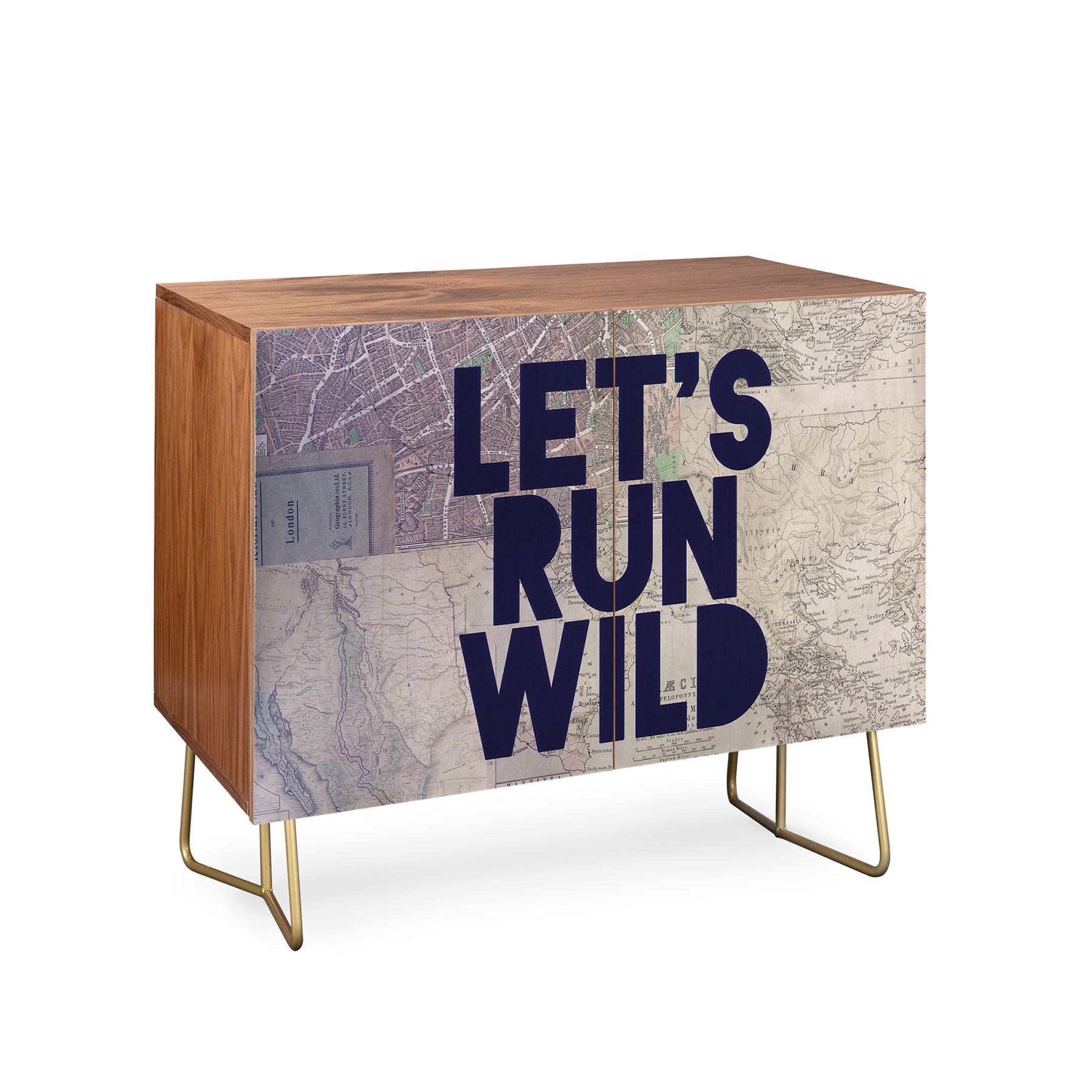 Leah Flores Lets Run Wild X Maps Credenza