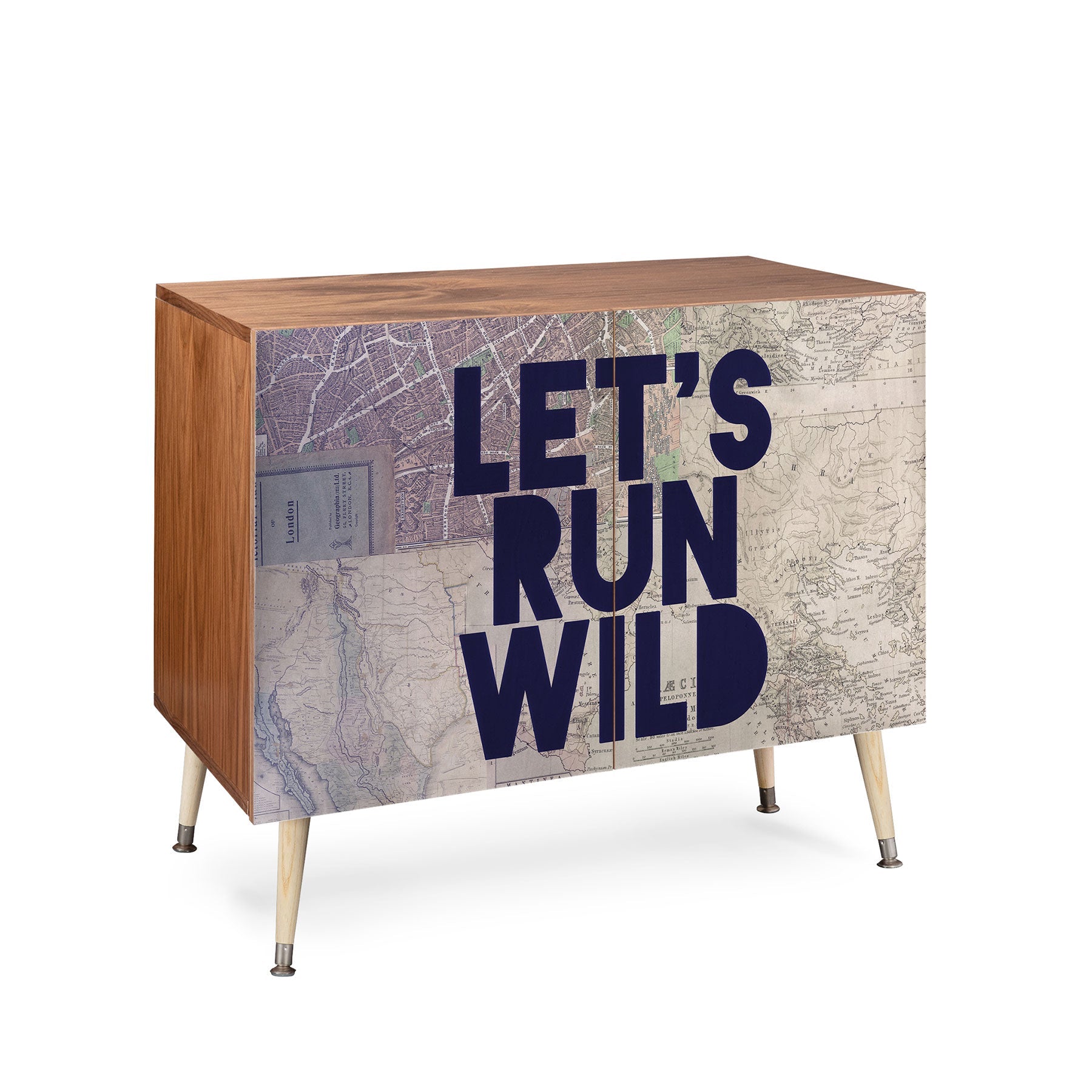Leah Flores Lets Run Wild X Maps Credenza