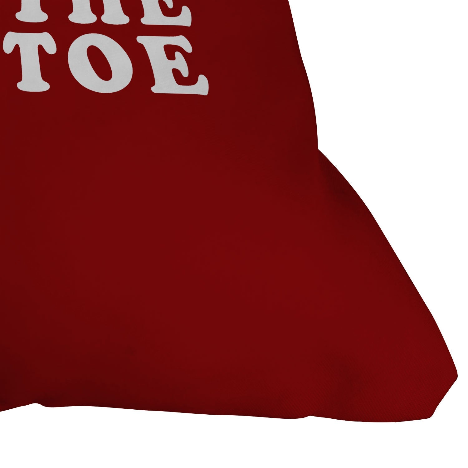 Leah Flores Mistletoe Kiss Outdoor Throw Pillow