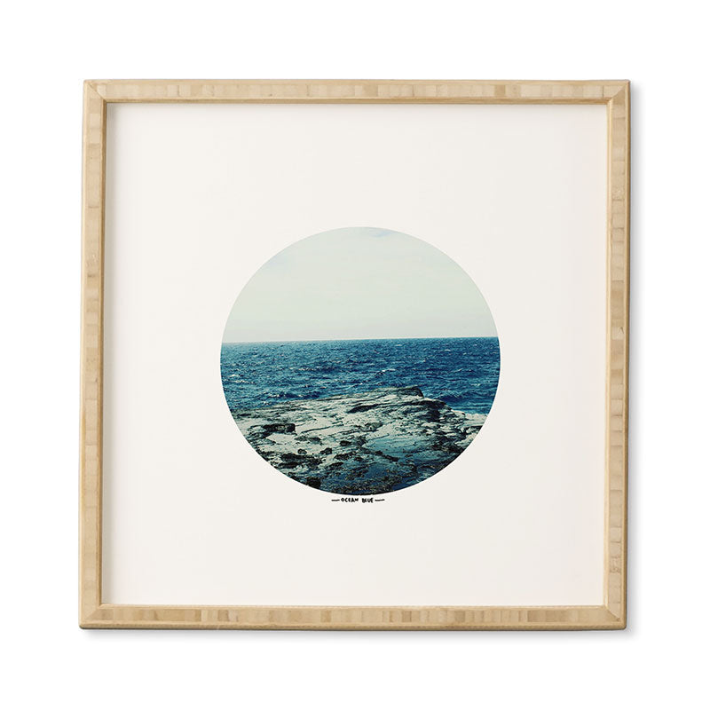 Leah Flores Ocean Blue Framed Wall Art